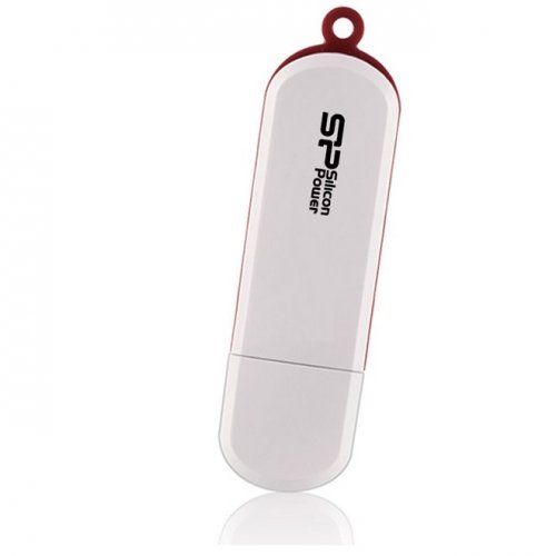 USB-накопитель Silicon Power 08GB Luxmini 320, White