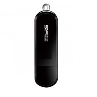 USB-накопитель Silicon Power 32GB Luxmini 322, Black - фото