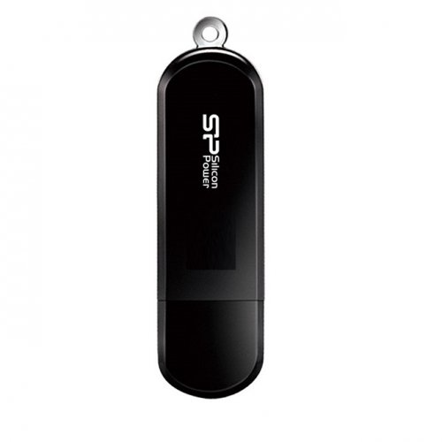 USB-накопитель Silicon Power 16GB Luxmini 322, Black
