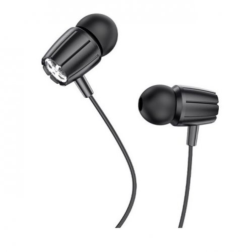 Наушники Hoco M88 Graceful universal earphones with mic black