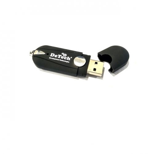 Флеш-драйв DeTech USB Drive MT-64GB Black