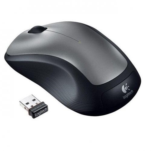 Мышь компьютерная Logitech M310 черный/серебристый
