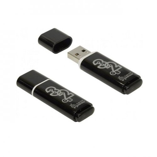 USB-накопитель SmartBuy 32GB GLOSSY Black