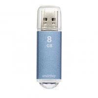 USB-накопитель SmartBuy 08GB V-CUT Blue - фото
