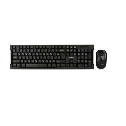 Клавиатура+мышь беспроводные SmartBuy ONE 116377AG черн (SBC-116377AG-K)/20