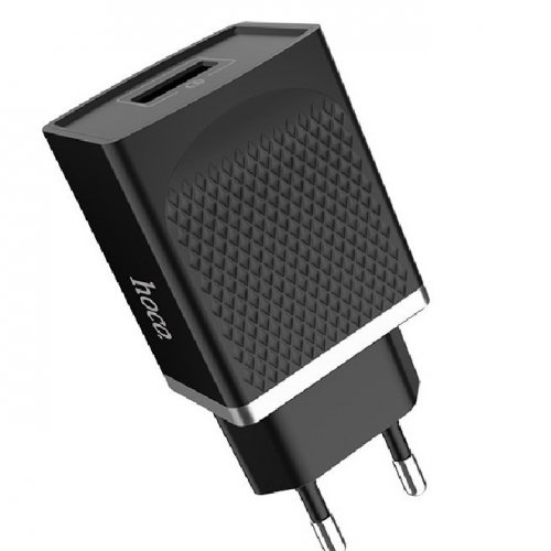 СЗУ Hoco C43A Vast power dual port charger (EU)black