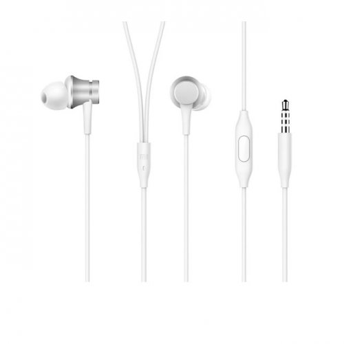 Наушники Xiaomi Mi In-Ear Basic серебристый (ZBW4355TY/HSEJ03JY)