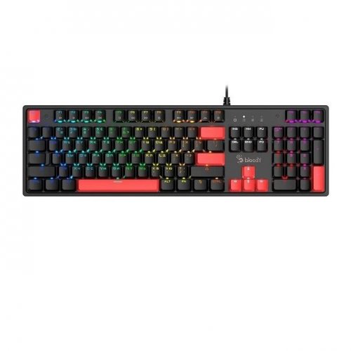 Игровая Клавиатура A4Tech Bloody S510 механическая черный USB (S510 BLACK BLMS RED)