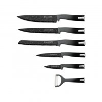 Ножи MercuryHaus Kitchen King KK-SL5 GRY 6пр - фото
