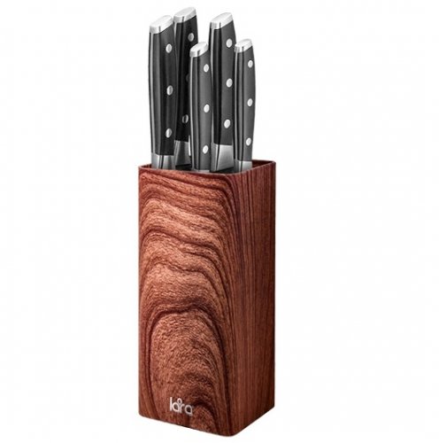 Колода для ножей Lara LR05-102 Wood