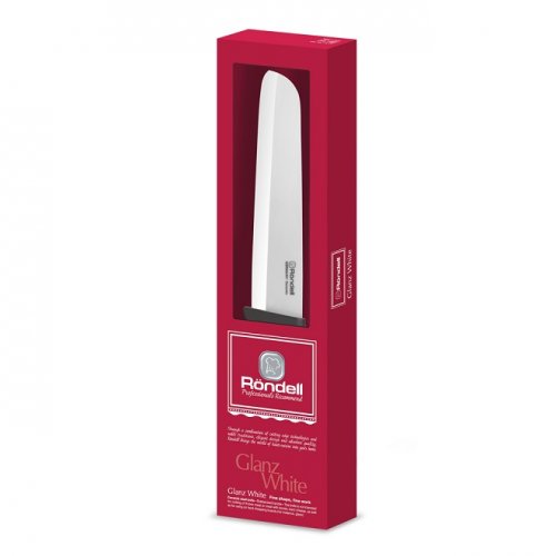 Нож Rondell 0467 (W) Glanz Керамический поварской