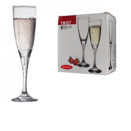 Набор бокалов для шампанского Pasabahce Twist 44307 175мл