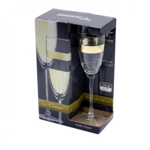 Набор бокалов для шампанского Сомелье Мираж EAV95-813 2шт