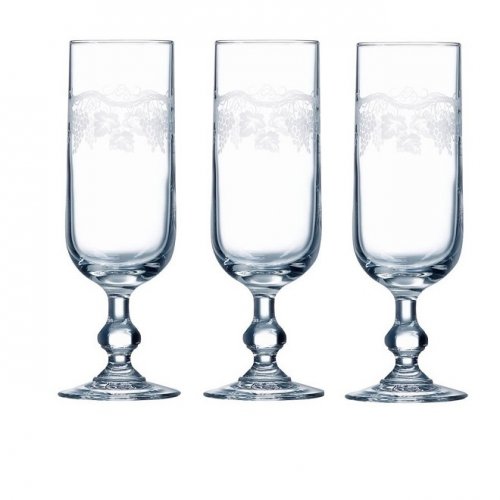Набор бокалов для шампанского Luminarc E5125 160 мл 3 шт SARMENT