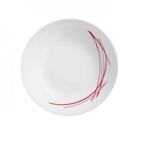 Тарелка обеденная Luminarc Domitille Rouge P3347 25 см