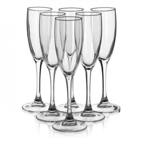 Набор бокалов для шампанского Luminarc Signature H8161 170мл. 6шт