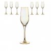 Набор бокалов для шампанского Luminarc Selekt Золотистый Хамелеон P1636 160 мл 6 шт