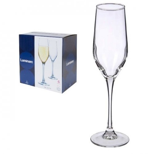 Набор бокалов для шампанского Luminarc Celeste L5829 160мл. 6шт
