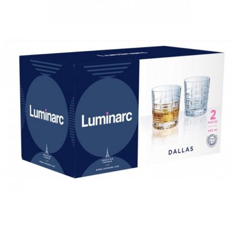 Стакан низкий Luminarc Dallas Q3087 2шт 300мл