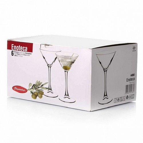 Набор бокалов для мартини Pasabahce Энотека 440061B 215 мл 6 шт.