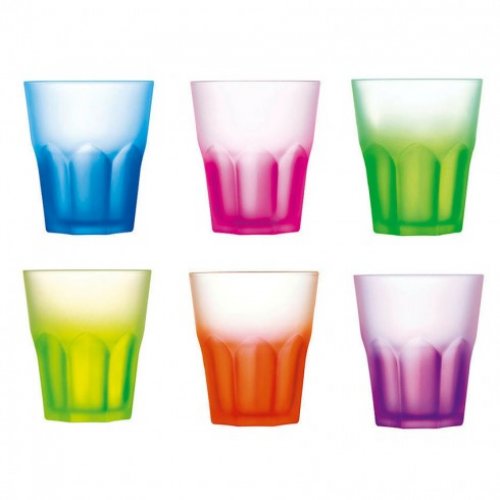 Набор стаканов Luminarc J6726 300 мл 6 шт New America Techno Colors