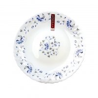 Тарелка Коралл Синяя вуаль LHP75-105 плоская 19см - фото