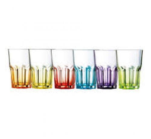 Набор стаканов Luminarc H8299 6 шт 300 мл Crazy Colors