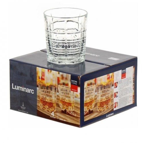Набор стаканов для виски Luminarc Dallas O0121 300мл. 4шт