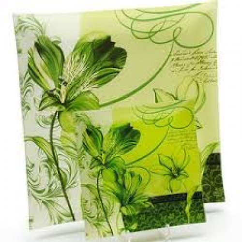 Набор тарелок Loraine 20682-3 7пр. Зеленый цветы