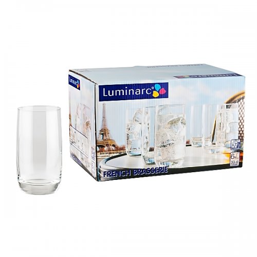 Набор стаканов Luminarc G6412 6 шт*330 мл FRENCH BRASSERIE