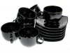 Набор чайный Luminarc E8848 8 предм: 4 чашки*220 мл+ 4 блюдца QUADRATO BLACK