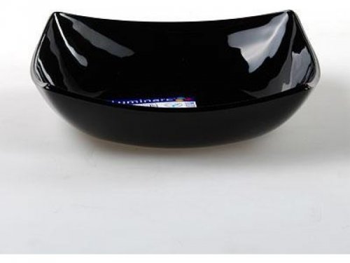 Тарелка Luminarc H3671 черная суповая 20 см QUADRATO NOIR