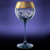 Набор бокалов Греческий узор вино GE09-1688 - фото