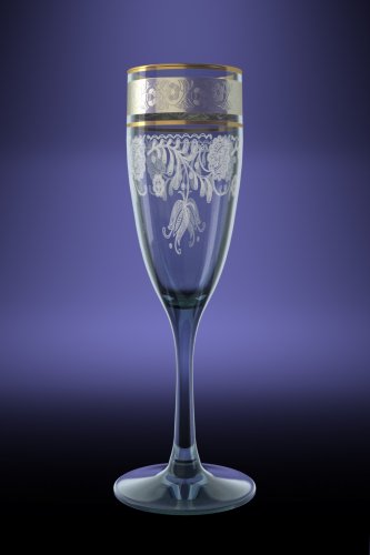 Набор бокалов для шампанского Нежность 170мл. (TL34-1687)