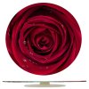 Блюдо для торта РК-9019 вращающееся 30см Красная роза
