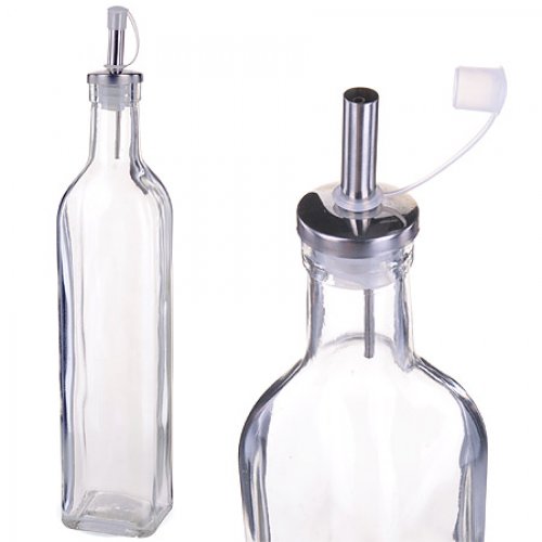 Бутылка для масла/уксуса Loraine 28186 стекло, пробка, 500 мл.