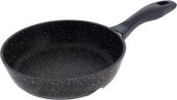 Сковорода Гардарика Орион 1228-04 литая черная крошка - фото