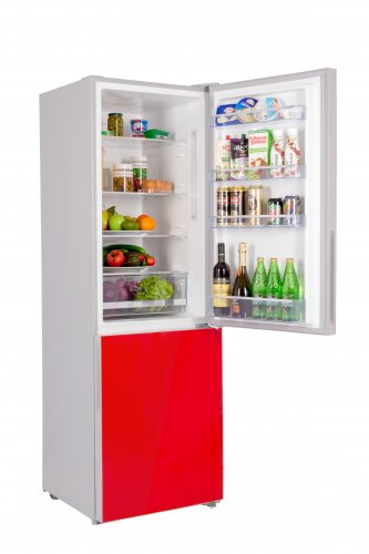 Холодильник Hiberg RFC-311DX NFGR (сангрия)