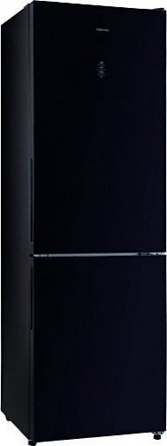 Холодильник Hiberg RFC-311DX NFGB (Черное стекло)