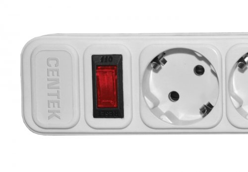 Сетевой фильтр Centek СТ-8900-5-3,0 White