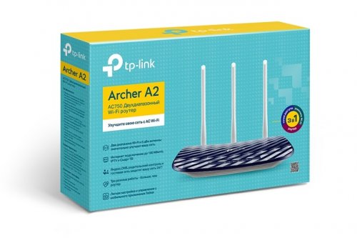 Роутер беспроводной TP-Link Archer A2 AC750 (1138535)
