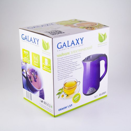 Электрочайник Galaxy GL 0301 фиолетовый