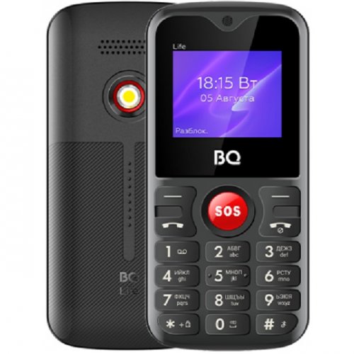 Мобильный телефон BQ 1853 Life Black/Red