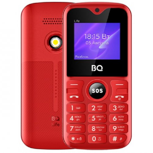 Мобильный телефон BQ 1853 Life Red/Black