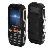 Мобильный телефон Maxvi P100 Black - фото