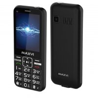 Мобильный телефон Maxvi P3 Black - фото