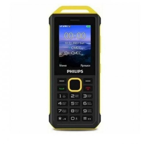 Мобильный телефон Philips Xenium E2317 желтый