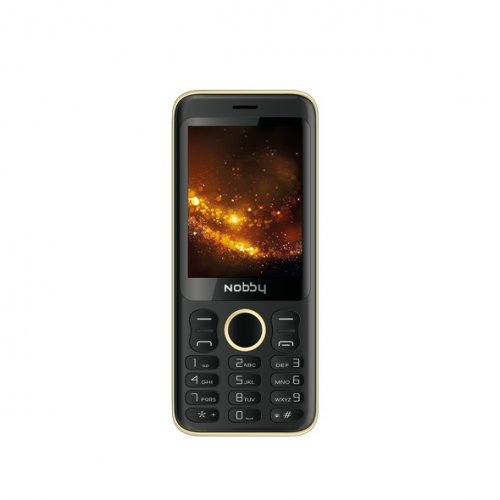 Мобильный телефон Nobby 321 Black/Gold