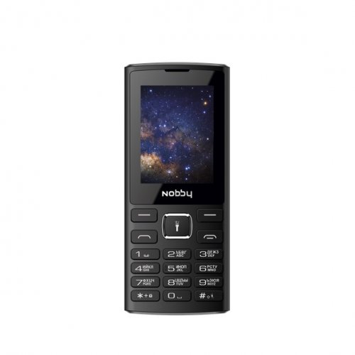 Мобильный телефон Nobby 210 Black/Grey