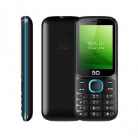 Мобильный телефон BQ 2440 Step L+ Black/Blue - фото